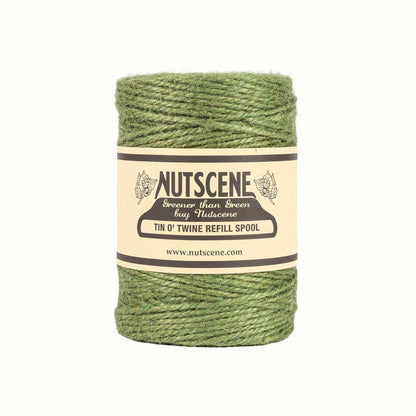 Nutscene® Iconic Tin of Twine Refill - Green