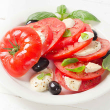 A caprese salad using Big Beef Plus tomatoes.