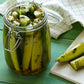 organic homemade pickle cucumber 