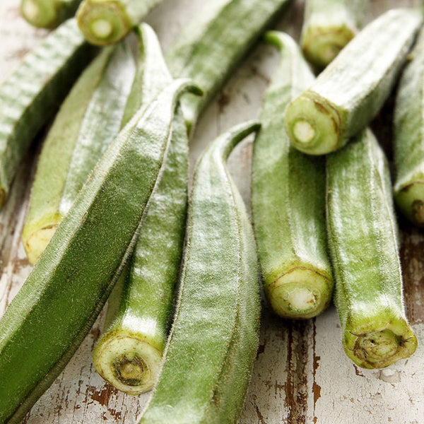 Organic Okra Seeds Clemson Spineless Vegetable Seeds in Packets